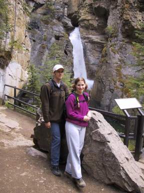 Erron and Kyle lower falls